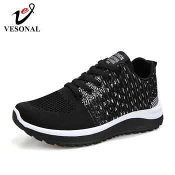 

2020 New Spring Summer Flyknit Sneakers Men Shoes Casual Breathable Comfortable Male Footwear Walking