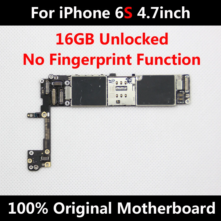100% хорошо протестированная оригинальная материнская плата для iPhone 6S 4 7 дюймов 16