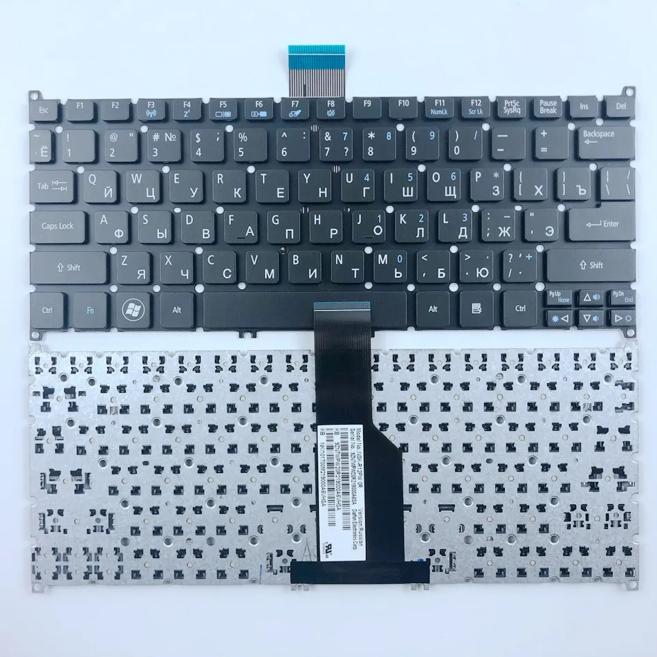 Французский русский Германия Клавиатура для ноутбука ACER Aspire S3 391 951 371 S5 в черном и