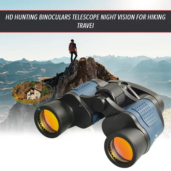

New 60X60 Optical Telescope Night Vision Binoculars High Clarity 3000M Binocular Spotting Scope Outdoor Hunting Sports Eyepiece