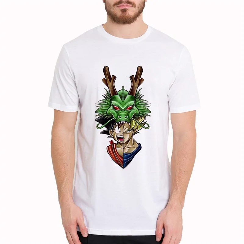 Мужская футболка с драконом и шариком Z рубашка Dbz Dragon Ball для мужчин женщин