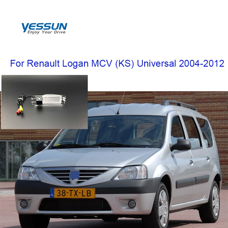 Камера номерного знака Yessun для Renault Logan MCV KS универсальная камера заднего вида