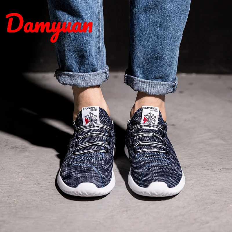

Damyuan 2019 New Men's breathable running shoes, fashionable sports shoes, comfortable jogging leisure shoes