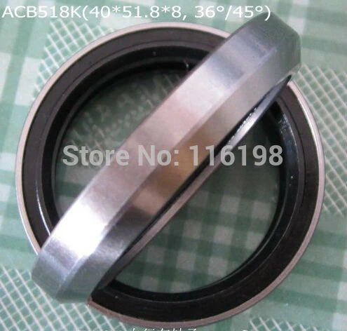 1-1/2" 1.5" 38.1mm bicycle headset bearing TH-073, ACB518K, TK518B TH-073 ( 40x51.8x8mm, 36/45) MR127 1.5" ACB 36X45 Grooved Gasket