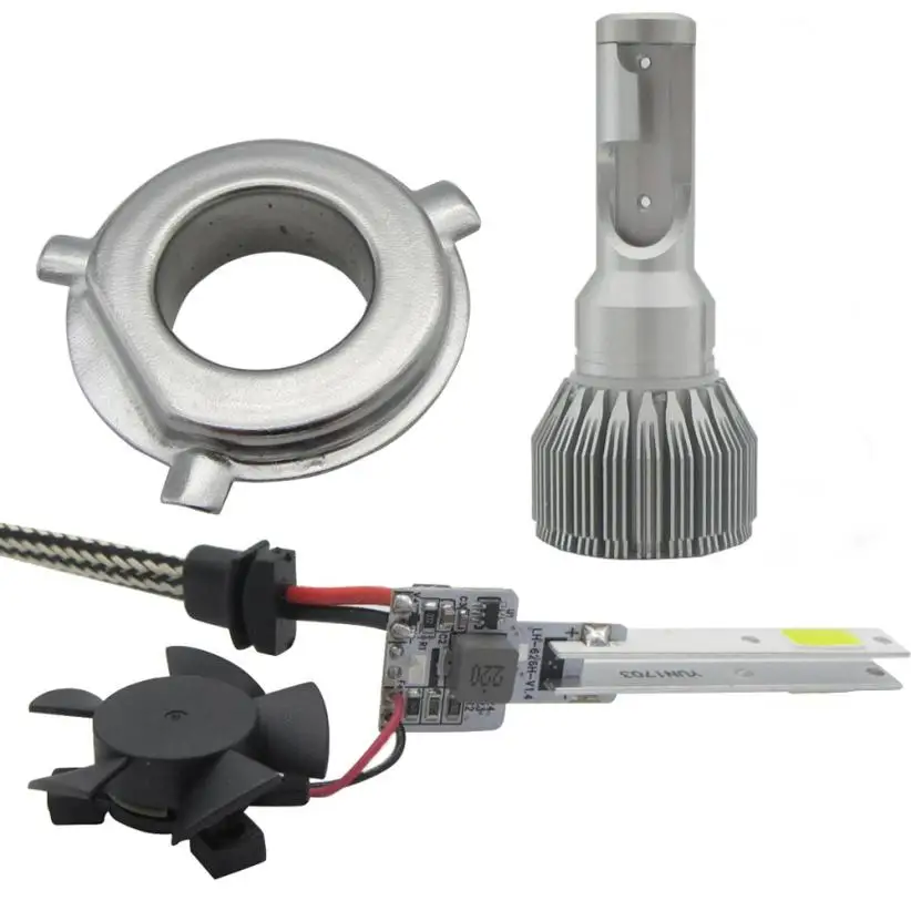 COB H4 HB2 9003 1080W 162000LM светодиодный комплект фар Hi/Lo лампы питания 6000K водонепроницаемый пылезащитный длительный срок службы#7