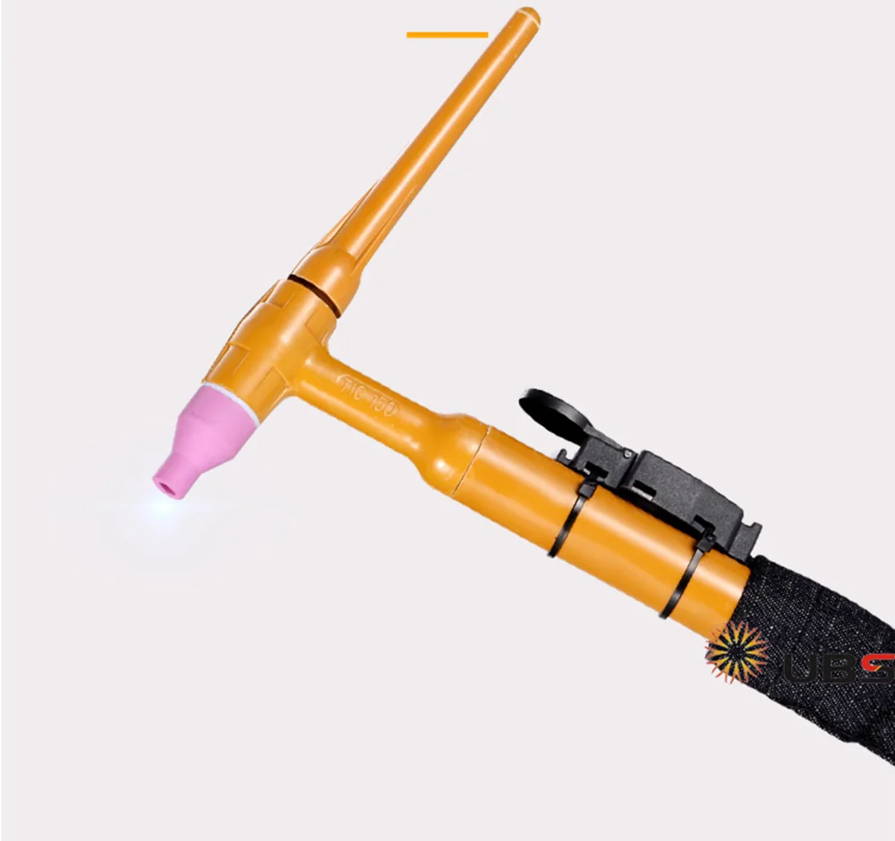 TIG Torch Gas Tungsten Arc Welding Torch A-200 Valve Argon 4m 13ft Air Cooled Torch of 150-300A TIG Welding Machine