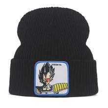 Модные шапки с помпонами дракона хлопковый мягкий теплый трикотажные шапки без полей шапки мужские и женские хип хоп зимние шапки уличные Лыжные шапки унисекс