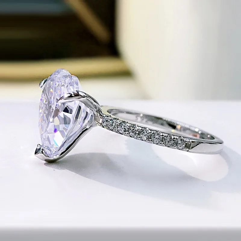 Heart Shape Lovebright Bridal Diamond Wedding Set - 158B2DBADFVWG-WS – D&D  Jewelers