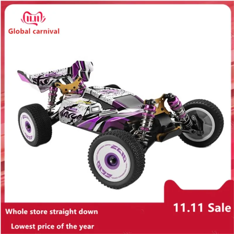 

WLTOYS 124019 1/12 2.4G 60Km/H High Speed RC Car 4WD Metal Chassis Electric RC Formula Car Hydraulic Shock Absober