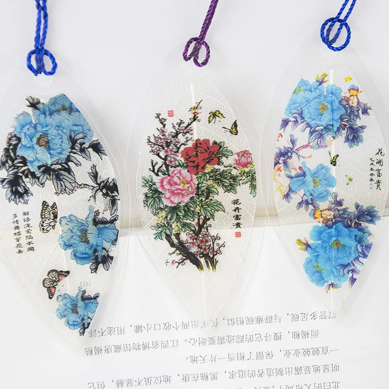 Закладки в виде цветов и птиц китайском стиле сделай сам сувениры для