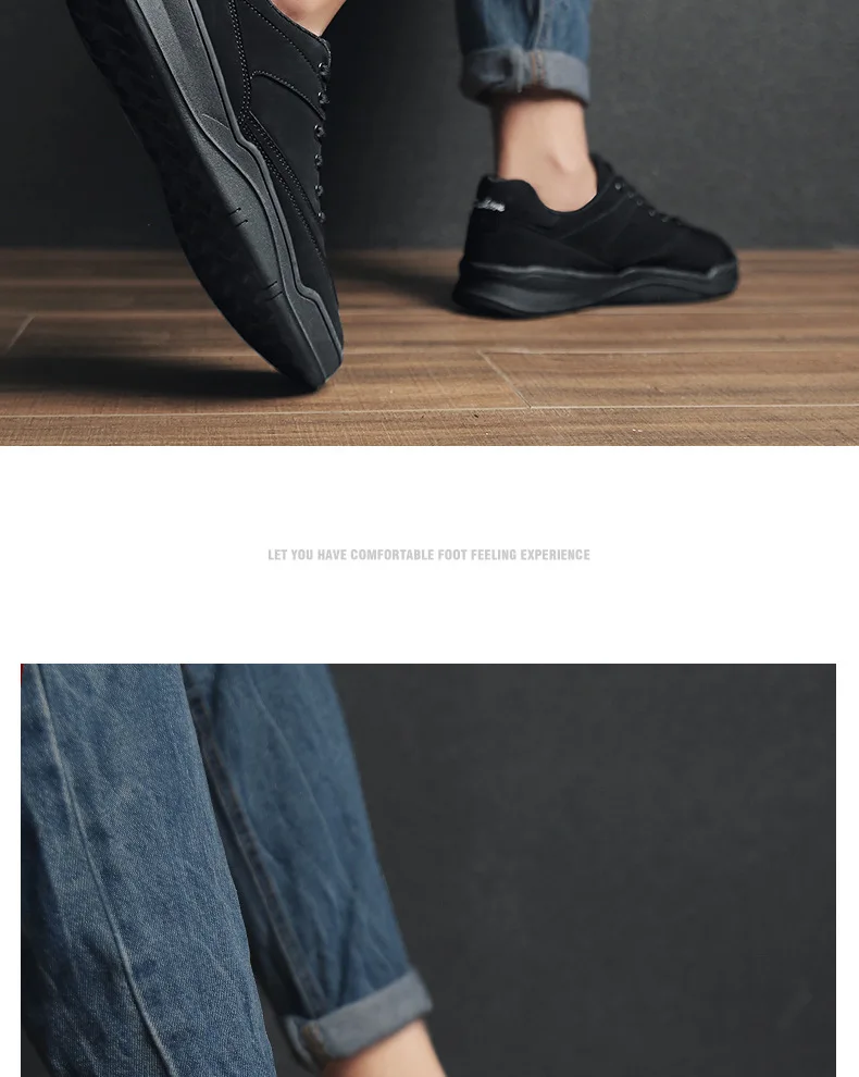 Explosion comfortable Large size spring and autumn new trend men's fashion shoes casual students personality wild men's shoes