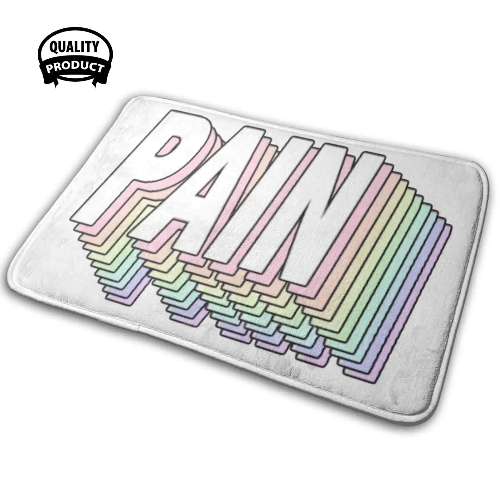 Pain In Pastel Rainbow Colors Soft Interessante Room Goods Tappeto Tappeto Pain Metal Gear Solid Mgsv Mgs Mgs5 The Phantom Pain Metal