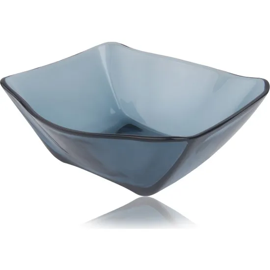 Beros темно-синяя двойная стеклянная миска и кондитерские обеденные тарелки для