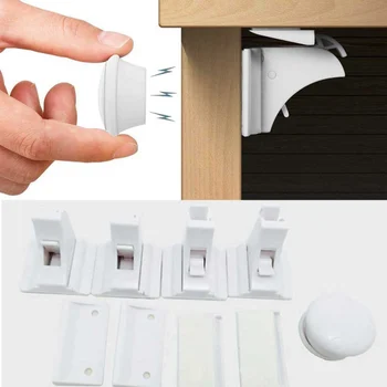 

Cabinet Door Lock Child Protection Cabinet Door Drawer Magnetic Lock Multi-Function Baby Safety Lock