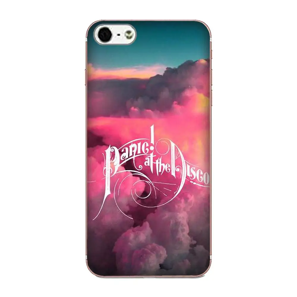Мягкий чехол для мобильного телефона Panic At The Disco HTC Desire 530 626 628 630 816 820 830 One A9 M7 M8 M9 M10 E9