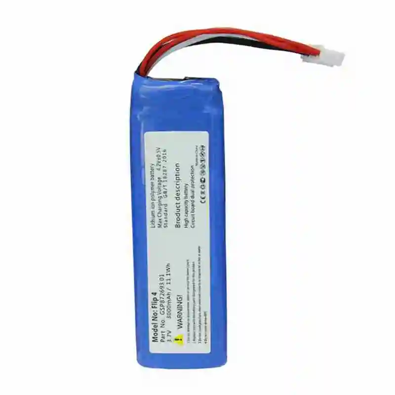 Аккумуляторная батарея GSP872693 01 для JBL Speaker Charge 4 Flip4 Flip Special Edition 3 7 в 3000