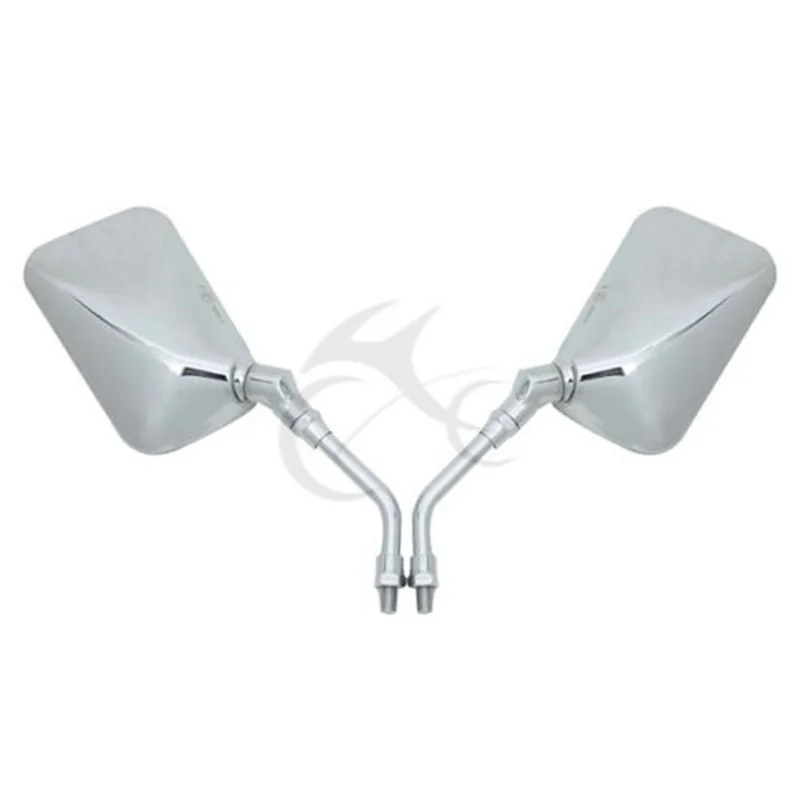 Мотоцикл 10 мм прямоугольные мотоциклетные зеркала для Honda VF Magna Stateline 500 VT700 VT750 VT1100