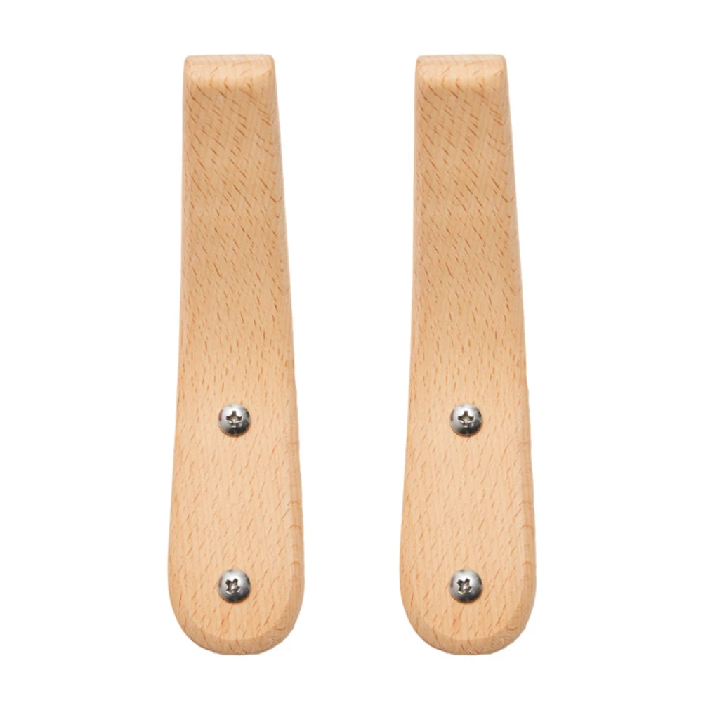 

2PCS Coat Rack Hanging Hook Space Saving Home Vintage Solid Wood Holder Kitchen Hallway Door Entryway Organizer Wall Mounted