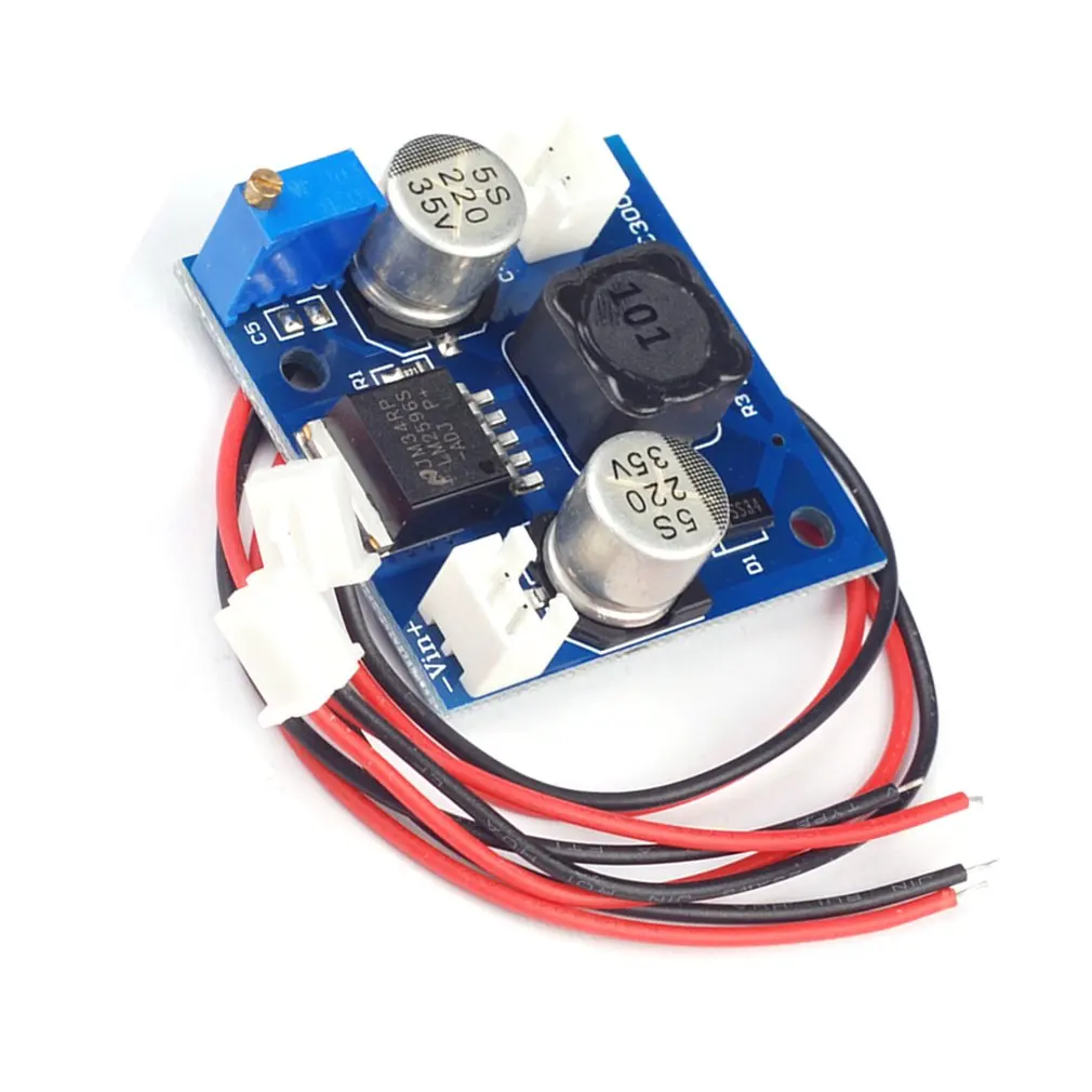 Step понижающий модуль LM2596 DC/DC 4 0 ~ 40V до 1 25 37 V Регулируемый регулятор напряжения с