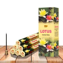 T ручной индийские ароматические палочки лотоса линия палки Ладан оптом много ароматы для дома 3/6 Трубок/лот ароматические