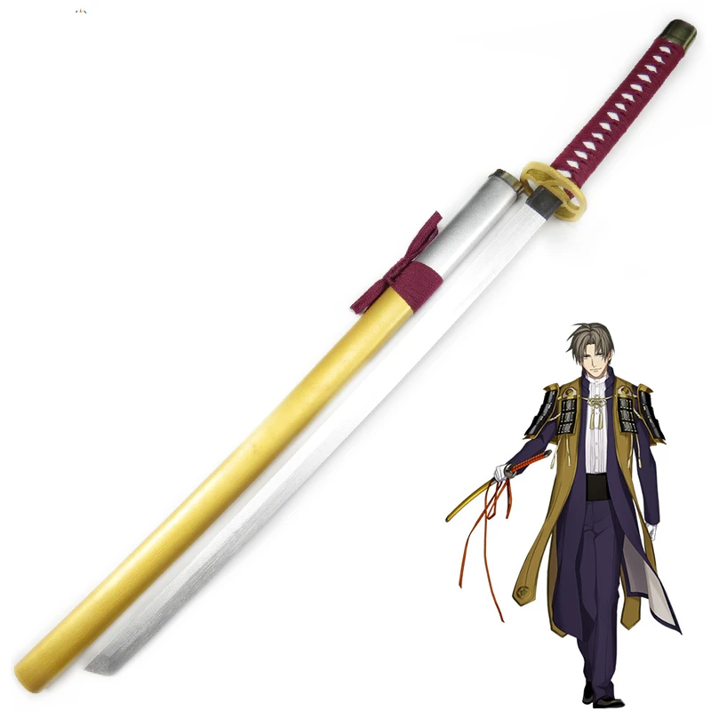 

Touken Ranbu Online Heshikirihasebe Cosplay Wooden Sword Stage Performance Props!