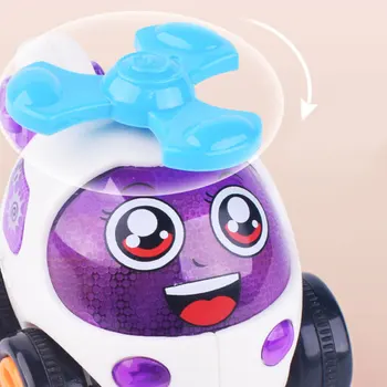 

4PCS Baby Car Toys Construction Vehicle Mini Cartoon Car Plane Train Helicopter Kids Children Early Educational Toys Gift