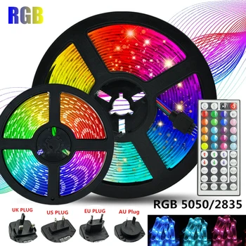 

5M LED Light Strips Waterproof BackLight RGB 5050/2835 Decoration String Lighting Bluetooth Infrared Remote Control Ribbon Lamp