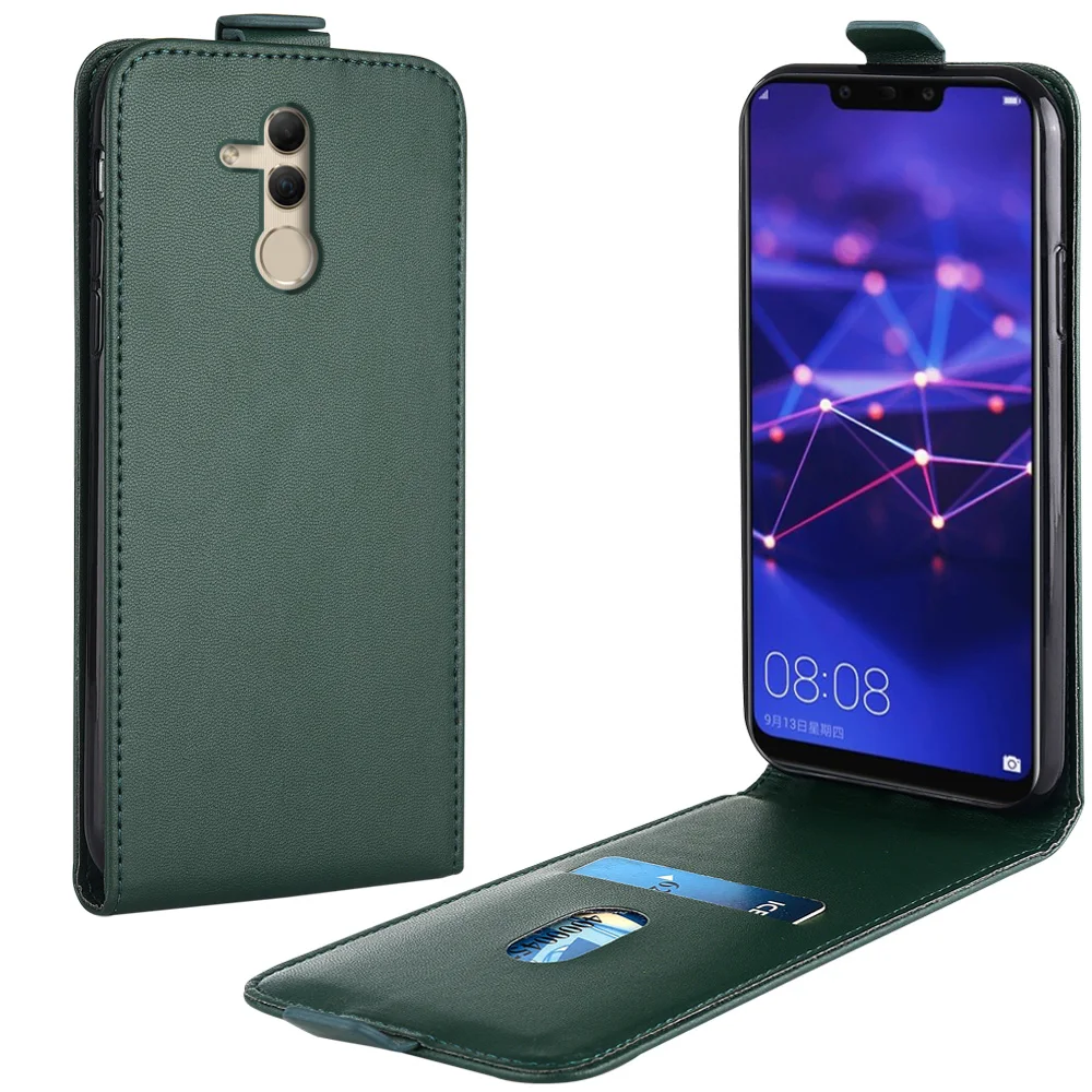 Rationalisatie merknaam rechtdoor Flip Up and Down Leather Case for Huawei Mate 20 Lite SNE AL00 SNE LX1 SNE  LX2 Vertical Cover for Mate 20Lite Case Phone Bag|Flip Cases| - AliExpress