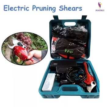 

lectric Pruning Shears Anti-Slip Grip Garden Pruners Full Tools Set of Scissors for Orchards SCA2
