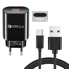 OPPO A9 F17 Realme X50 2 3 Pro USB Charger 5V 2A Wall adapter & Type C Micro Charge Phone Cable For Samsung Huawei Xiaomi Redmi
