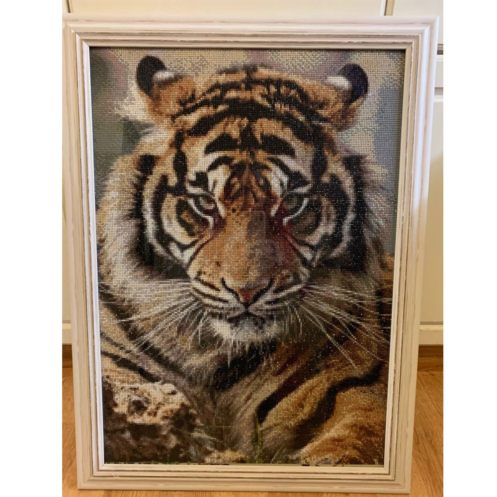 Diamond Embroidery 5D DIY Diamond Painting Tiger Full Square/Round Drill Mosaic Painting Cross Stitch Decoration HUACAN diamond painting diamond painting accessories
