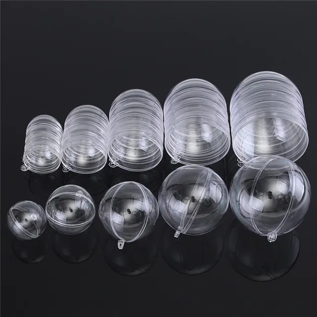 50 Sztuk Zestaw 40 50 60 70 80mm Wyczysc Okragly Forma Na Kule Do Kapieli Pilka Kula Plastikowa Forma Do Napelniania Forma Na Kule Do Kapieli Forma Plastikowe Narzedzie Do Kapieli Diy Tanie I Dobre Opinie