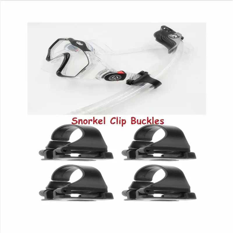4Pcs Duik Snorkel Clip Adem Buis Houder Klem Duiken Masker Retainer