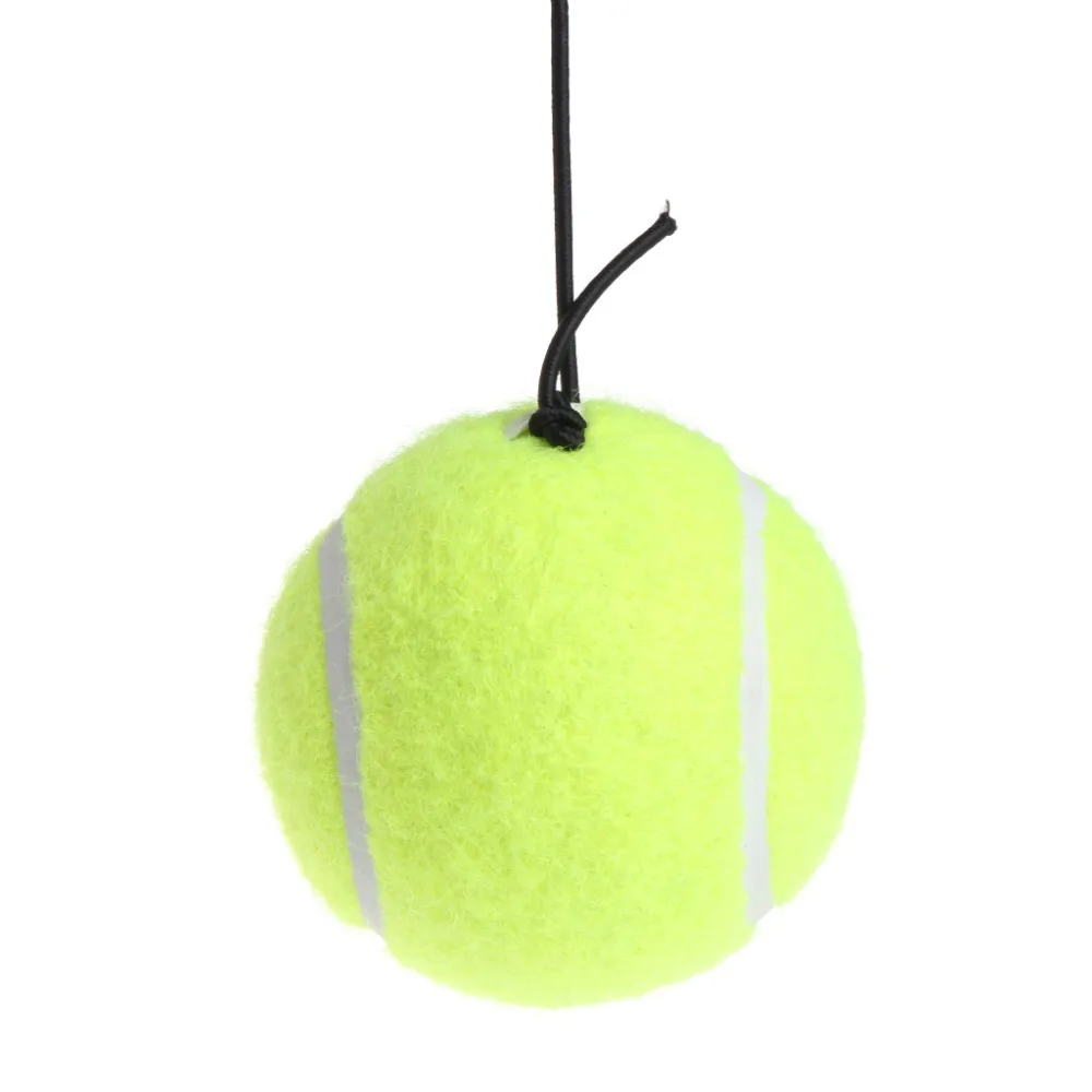 Tennis Trainer Tennis Training Ball Racket Training Practice Balls Back Base Trainer Tool String Elastic Rope Exercise