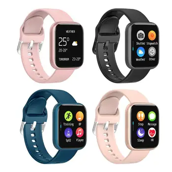

New Smart Bracelet Watch IP67 Fitness Tracker Full Touch Control Screen Wristband Camera Remote Pedometer Heart Rate Monitor