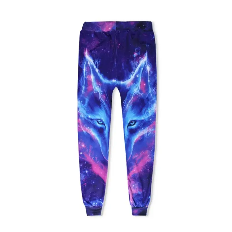 Galaxy Wolf, новинка, с мультяшным принтом, для бега, повседневные, шаровары, длинные штаны, для женщин, мужчин, брюки, 3D, пот, Pantalon, хип-хоп, спортивные штаны