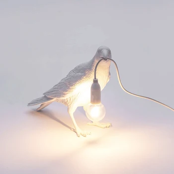 

E12 Resin Lucky Bird Home Decor Restaurant Bar Post-modern LED Wall Lamp Lighting Sconce For Bedroom Corridor Aisle Nordic Style