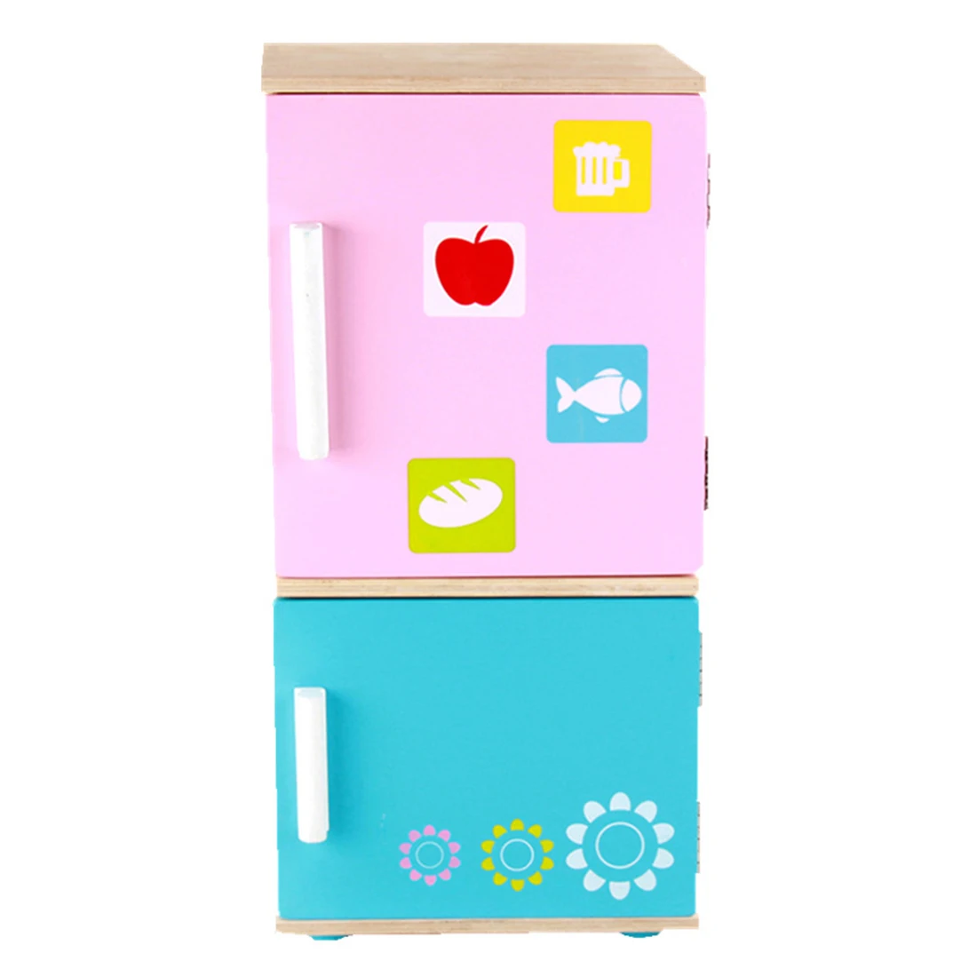 

15Pcs Kids Role Play Fridge Toy Mini Refrigerator Playset Educational Home Appliance Toy Simulation House Furniture Fridge Toys
