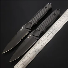Тактический карманный нож 154 см с алюминиевой ручкой для охоты, кемпинга, выживания, нож с фиксированным лезвием, инструменты