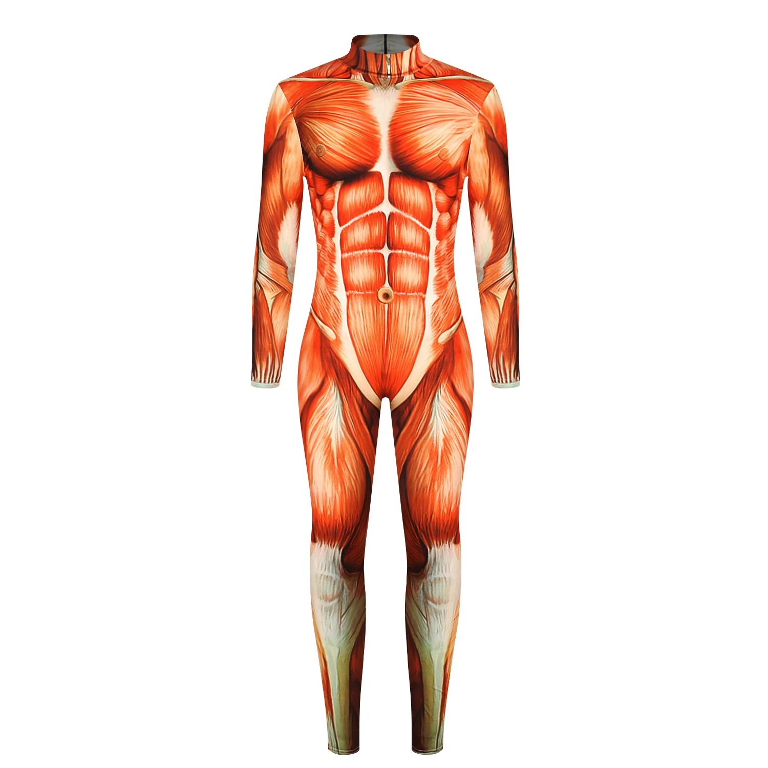 VIP FASHION 2020 Halloween Cosplay Costumes For Men Women 3D Attack On Titan Anime Printed Muscle Zentai Bodysuit Jumpsuits