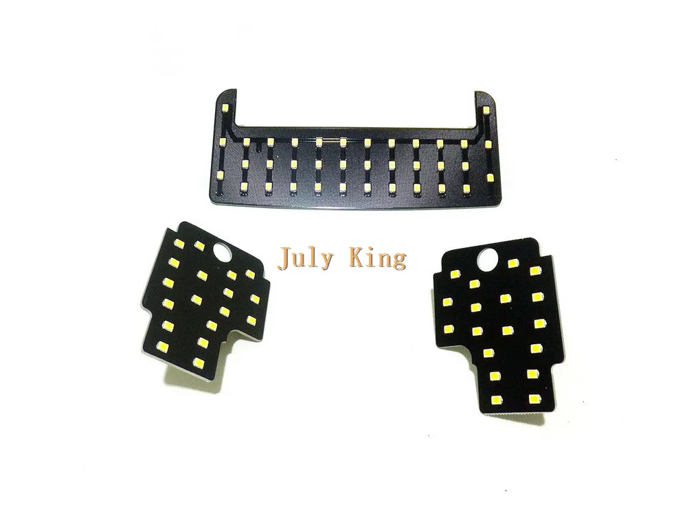July King 2835SMD 6000K светодиодный чехол для чтения салона автомобиля для Toyota RAV4~, 3 шт./комплект