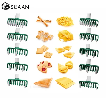 

Noedels Cutter Keuken Tool Multi Functie Roller Dockers Deeg Cutter Plastic Noodle Mes Pasta Instant Noedels Maker Pasta Cutter