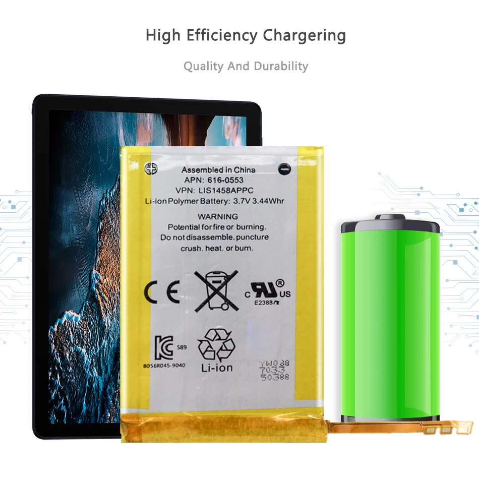 iPod touch 第6世代 16GB バッテリー新品 Amazon | iPower for iPod Touch 6th Gen バッテリー 第6世代