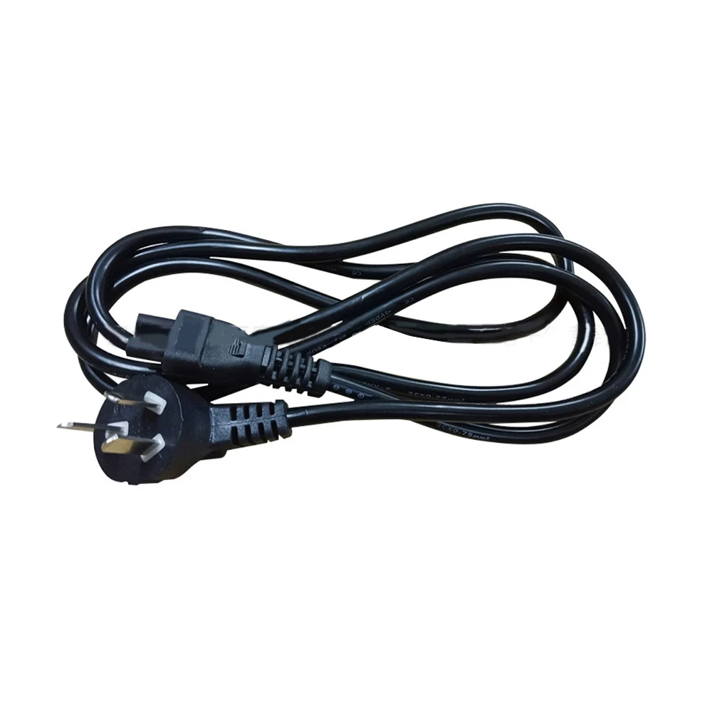 1.5m national standard plum blossom tail power cord, suitable for laptop power cord, computer host, monitor, printer, projector,