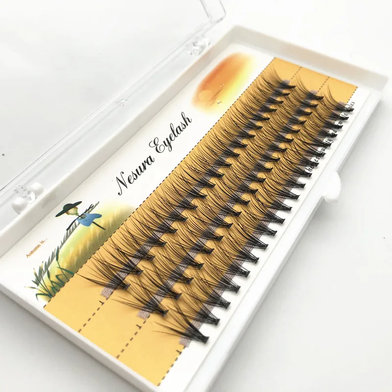 

1 box of 60 pieces of 20D grafted eyelashes, extension, natural curling false eyelashes, wholesale eyelashes, free shipping