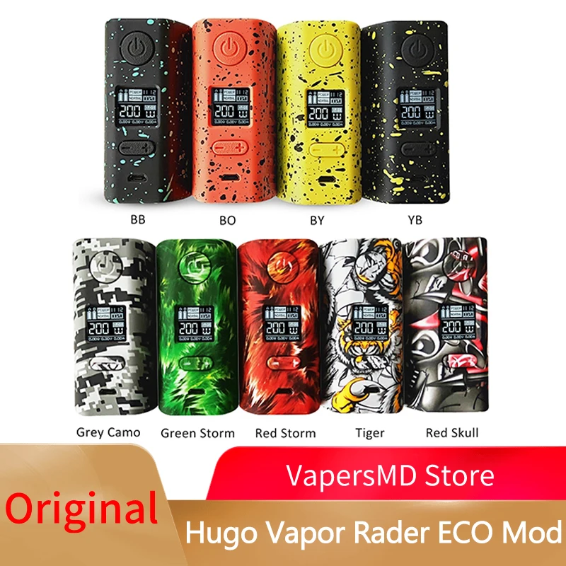 Электронные сигареты Hugo Vapor Rader ECO 200W коробка мод светильник вес электронная