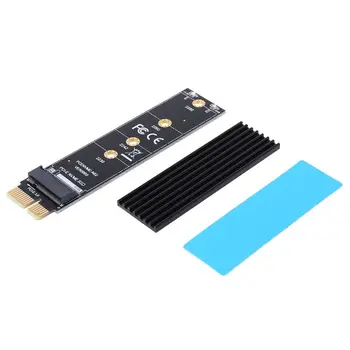 

NGFF(M.2) NVME M Key SSD to PCI- E 1X Adapter Card Heatsink