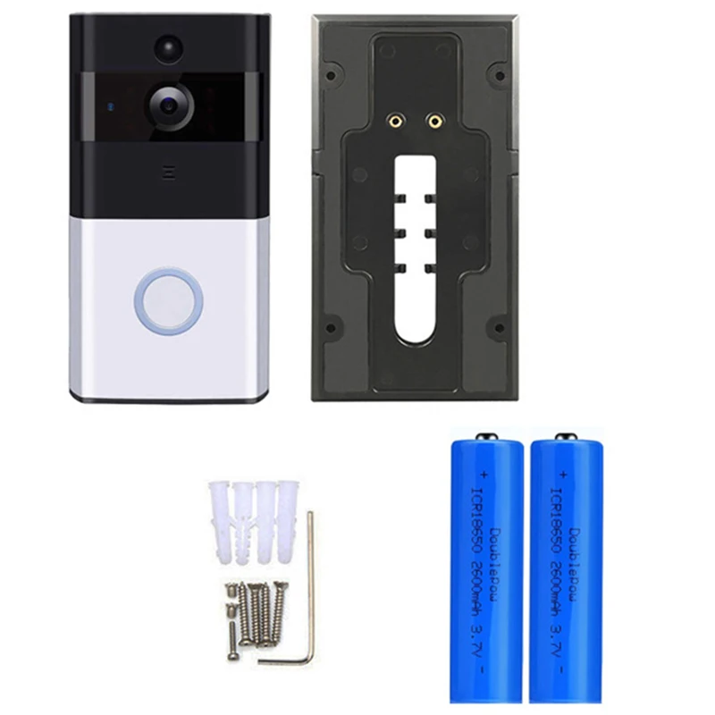 

Video Doorbell with HD Video, Motion Activated Alerts, Easy Installation