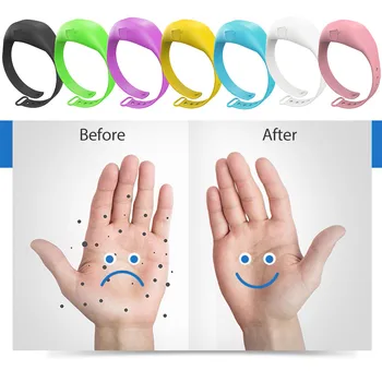 

3PC Wristband Hand Dispenser Hand Sanitizer Dispensing Silica gel Wearable Dispenser Pumps Disinfecta Wristbands Hand Band Wrist