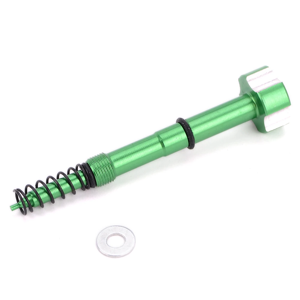Мотоцикла карбюратор cnc регулировки воздушного топливной смеси винт для Honda TRX 450R CRF 450X 250X для Honda CRF 450R 250R CRF 150R экспертов - Цвет: Green